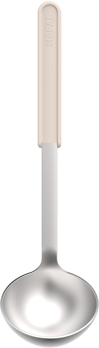 Mepal cucchiaio da zuppa in acciaio inox chef it - 32 cm - cucchiaio da portata - sta comodamente in mano - lavabile in lavastoviglie - utensili da cucina - gesso