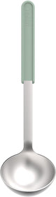 Mepal soup spoon stainless steel chef it - 32 cm - serving spoon - fits comfortably in the hand - dishwasher safe - kitchen utensils - nordic sage