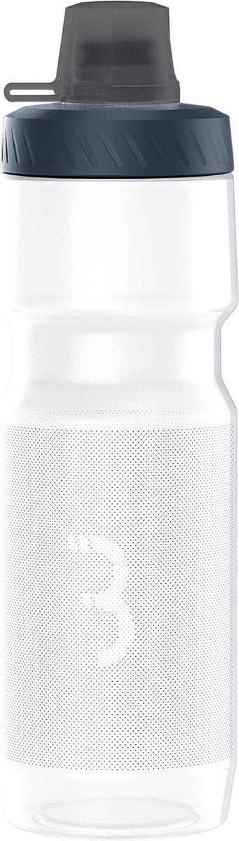 Bbb ciclismo serbatoio per auto xl parafango chiusura automatica borraccia bici da corsa - borraccia bicicletta - borraccia ciclismo mtb - borraccia 750ml - trasparente - bwb-16