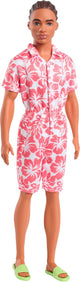 Barbie fashionista Hawain Ken bambola rosa per bambini
