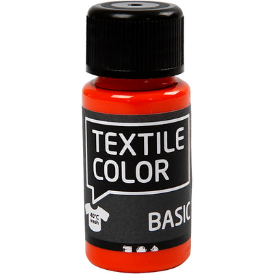 Creative Company Textile Color Semi-copertura Textile Paint Orange, 50ml