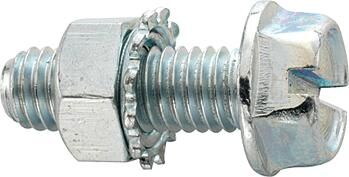 Tornillo de la arandela hexadecimal de la cabeza del tornillo de lavadora hexagonal de 15 mm W. Tuerca dentada