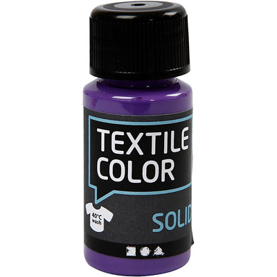 Creativ Company Textil Color que cubre pintura textil Purple, 50 ml