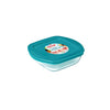 Plato de almacenamiento Pyrex 350ml 14x12x4cm