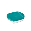 Plato de almacenamiento Pyrex 350ml 14x12x4cm