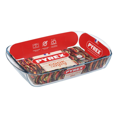 Pirofila Pyrex 40x27x7cm 4,5l