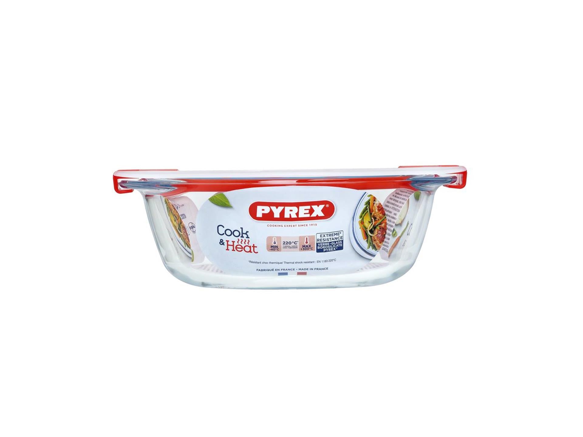 Pirofila da forno Cook Heat Pyrex 20x18x7cm