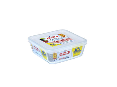 Pyrex Pyrex cuocere e congelare piatto da forno 15x15 cm vetro borosilicato