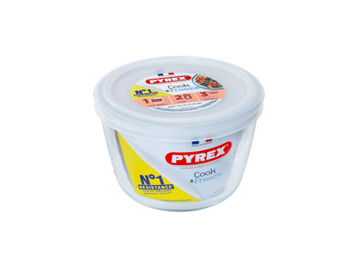 Pyrex Cook Freeze Scale around 0.6l 12 cm with cling lid