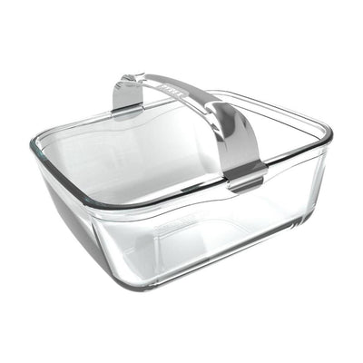 Piatto per friggitrice ad aria Pyrex 18x20x8 cm con manico