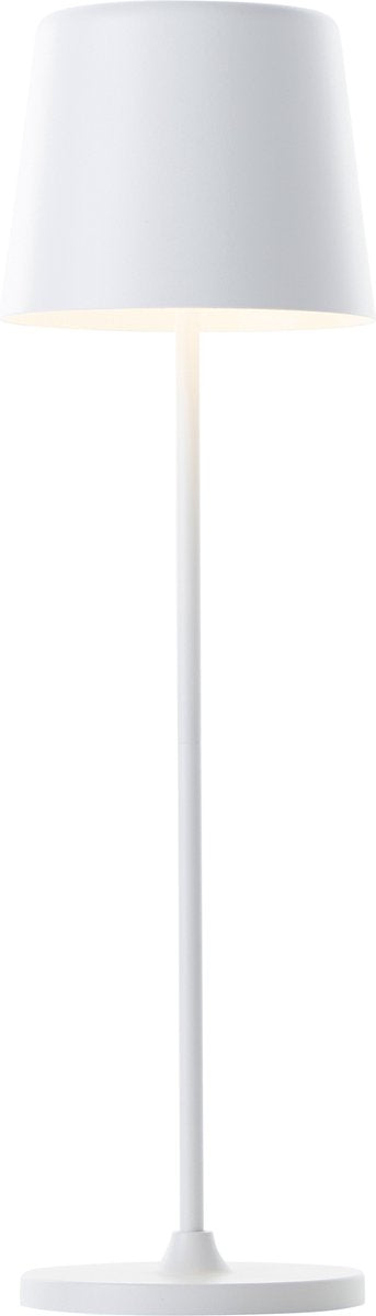Brilliant kaami lámpara de mesa recargable - exterior - led 2w 3000k - 3 stepdim - ip44 - blanco