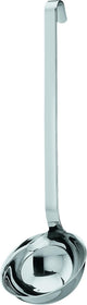 Rösle - opscheplepel - soep - hittebestendig - 160 ml - zilver
