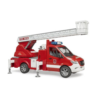 Bruder mb sprinter brandweerwagen met licht en geluid modelvoertuig (02673)