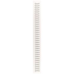Rilegatura dorsi GBC Wirebind 34 argento 100 pz