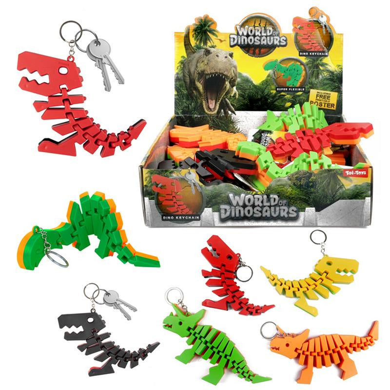 World of dinosaurs sleutelhanger dino bones