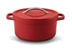 Olla Beka plume 24cm aluminio rojo con revestimiento cerámico antiadherente