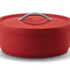 Beka plume ovaal kookpot 31cm rood aluminium met keramische anti-aanbaklaag