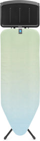 Brabantia strijkplank c - voor stoomgenerator - 124 x 45 cm - soothing sea
