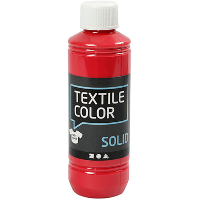 Creative Company Textile Colow Covering Textile Paint Red, 250ml