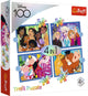Oku Trefl Disney puzzle 4 piezas 35-48-54 y 70 piezas
