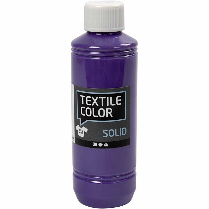 Creative Company Textile Colow Covering Textile Paint Purple, 250ml