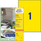 Etichette avery zweckform 210x297mm gialle