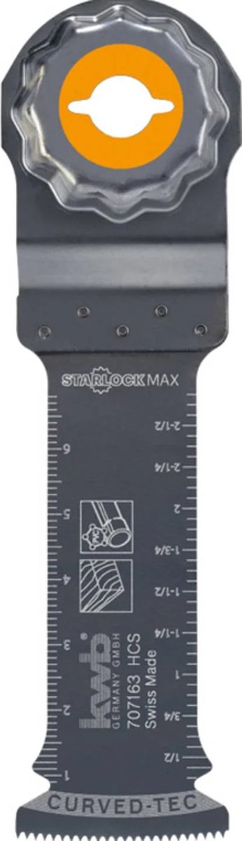 Hoja de sierra de inmersión kwb starlock max hcs 32mm