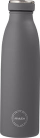 Aya ida - drinking bottle - thermosfles - waterfles - 500ml - dark grey