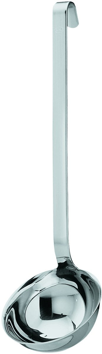 Rösle - cucchiaio da portata - zuppa - resistente al calore - 160 ml - argento
