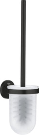 Set scopino WC Grohe Start - nero opaco