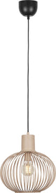 Trio gila - hanglamp - sand - excl. 1x e27 4 w - d: 33cm - plafondbevestiging - in hoogte verstelbaar