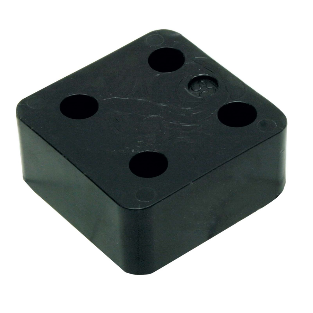 Piastra pressione Gb senza fessura 30mm nera; 48 a sacco | 48 pezzi - 17434730