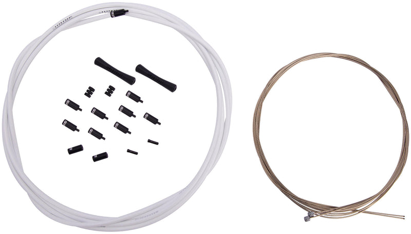Sram derail.cable slickwire 2x2300mm bianco