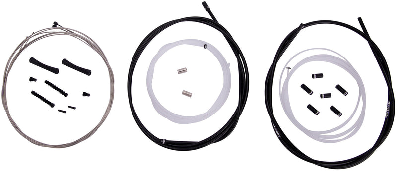 Sram versnellingskabel-set slickwire pro line set slickwire pro 2x2300mm black