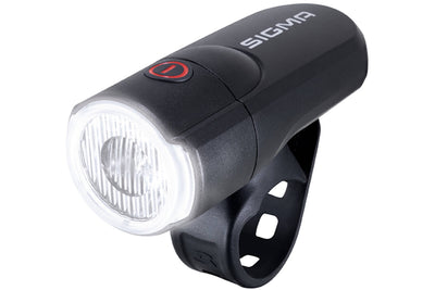 Sigma aura 30 koplamp led 30 lux batterij zwart 15950