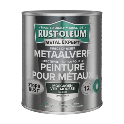 Rust-oleum 1071320 - metal paint-hg - ral6005 -750mldirect on rust | 1 pc