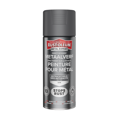 Rust-oleum 1071332 - metal paint -zg -ral7016 -400mldirect on rust | 1 pc