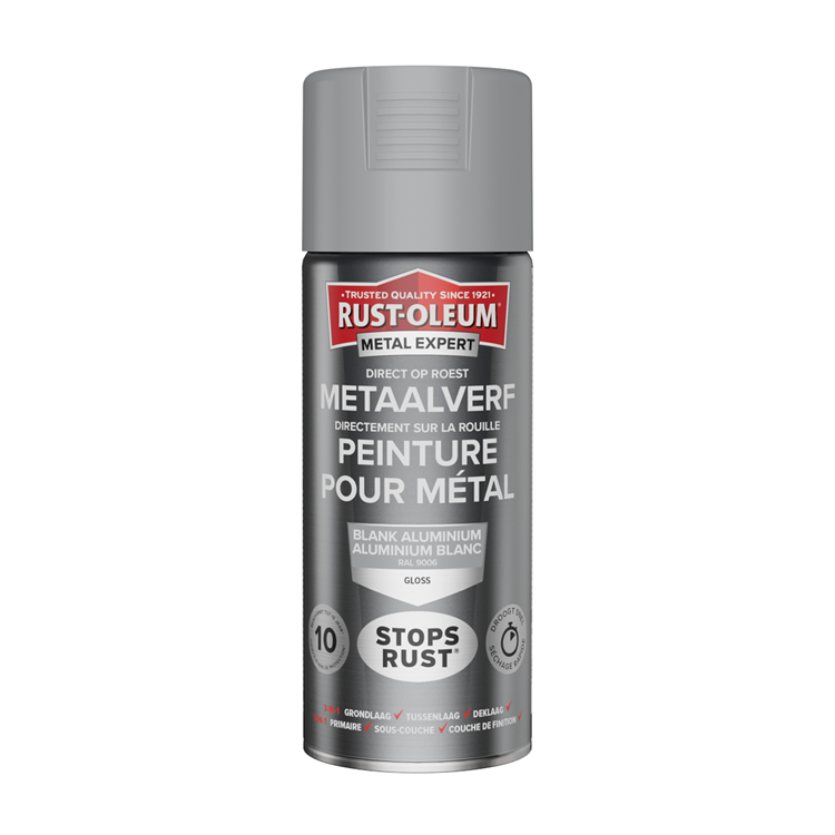 Rust-oleum 1071354 - pintura para metales -hg -ral9006 -750ml metal expert | 1 pieza