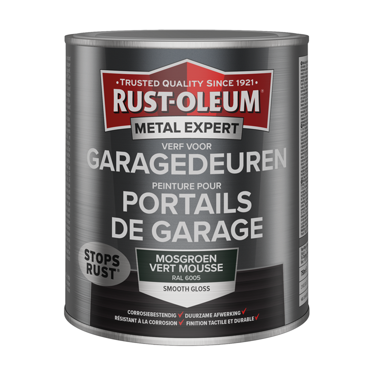 Rust-oleum 1071356 - pintura carril puerta garaje 6005-750mlmetal expert | 1 pieza