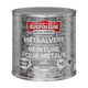 Rust-oleum 1071371 - acabado martillado - plateado - 250ml directamente sobre óxido - pintura para metal | 1 pieza