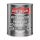 Rust-oleum 1071373 - acabado martillado - plateado - 750ml directamente sobre óxido - pintura para metal | 1 pieza