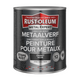 Rust-oleum 1071376 - estructura - negro 750ml directamente sobre óxido - pintura metal | 1 pieza
