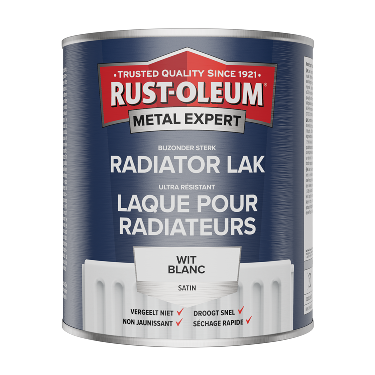 Rust-oleum 1071386 - pintura para radiadores - blanco - 750ml | 1 pieza