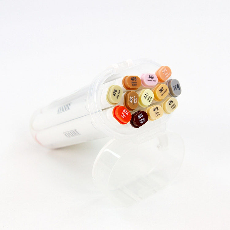 Nuvo by tonic studios nuvo • marker pens hair- skintones 12pcs