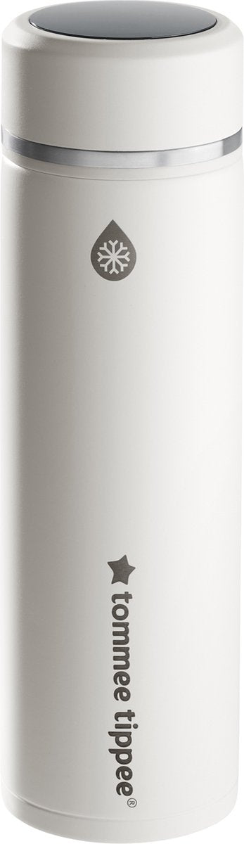 Tommee Tippee GoPrep Preparatore di alimenti con formula, prepara il cibo perfetto per la bottiglia in 2 minuti, bottiglia portatile e fresca con display digitale della temperatura a LED