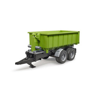 Trailer bruder con sistema di braccio per gancio per i trattori