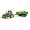 Bruder John Deere 5115m con trailer
