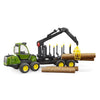 Bruder john deere bosbouw tractor