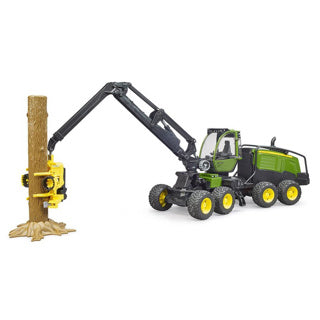 Bruder tractor boomrooimachine john deere