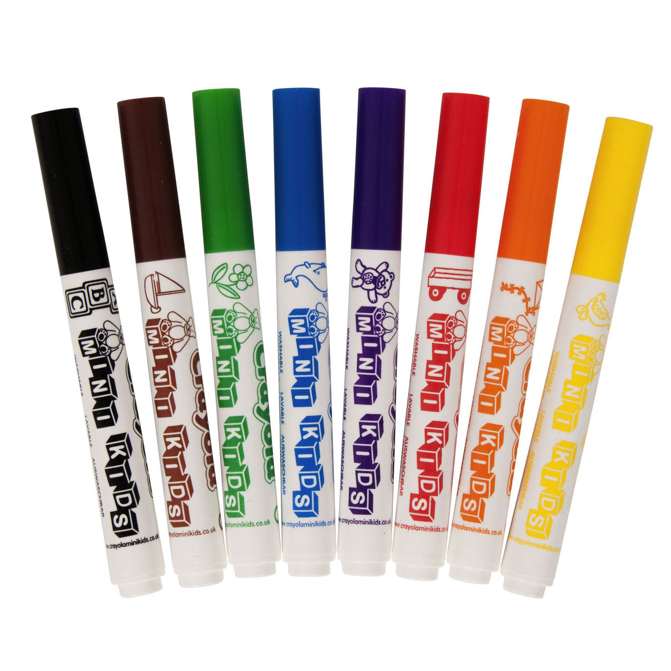Crayola Mini Kids - Penne in feltro, 8 °.